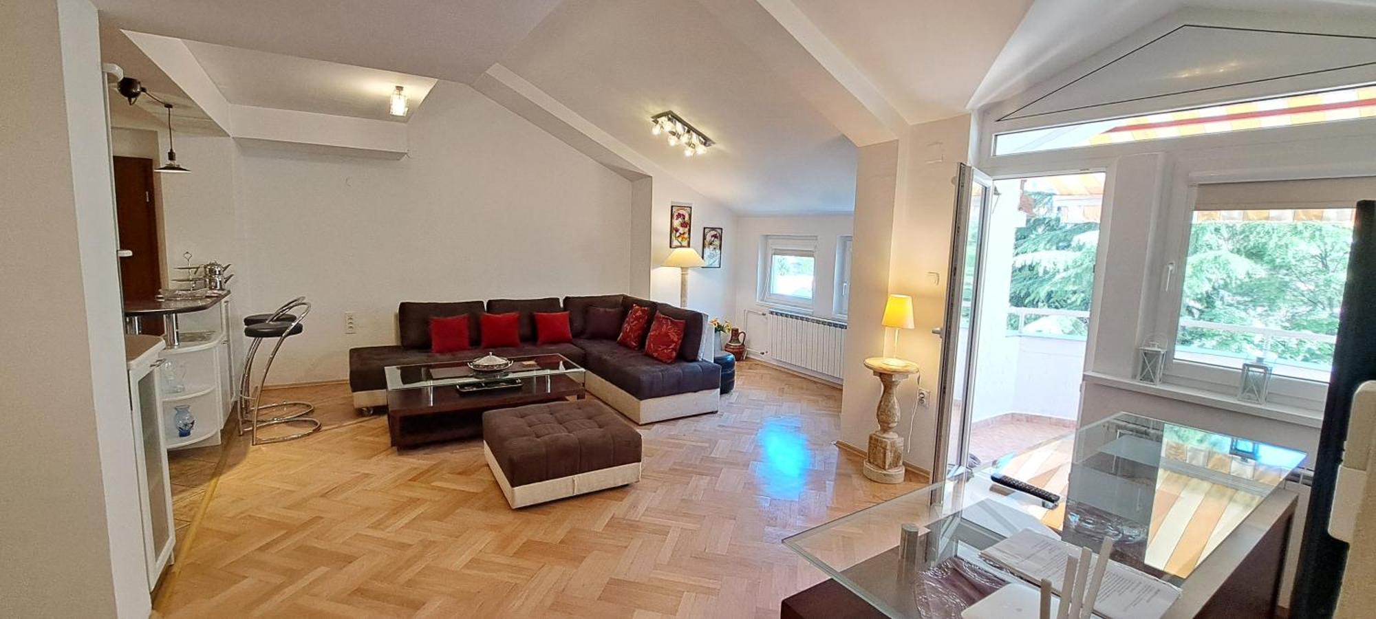 Central Skopje Duplex Apartment Kültér fotó