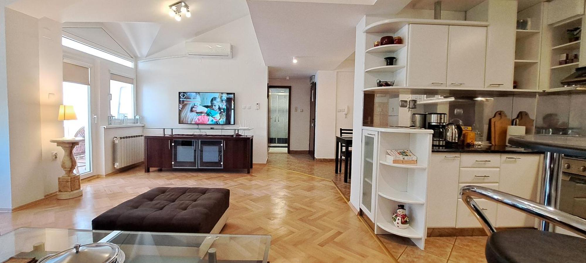 Central Skopje Duplex Apartment Kültér fotó
