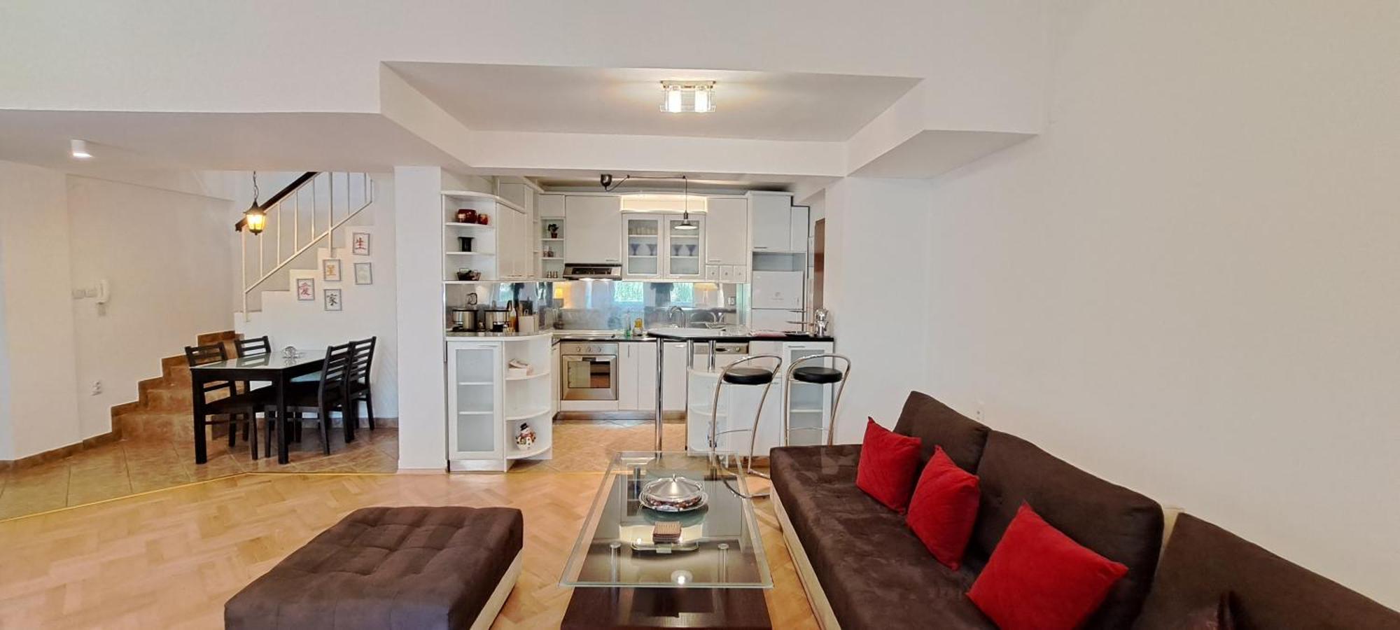 Central Skopje Duplex Apartment Kültér fotó